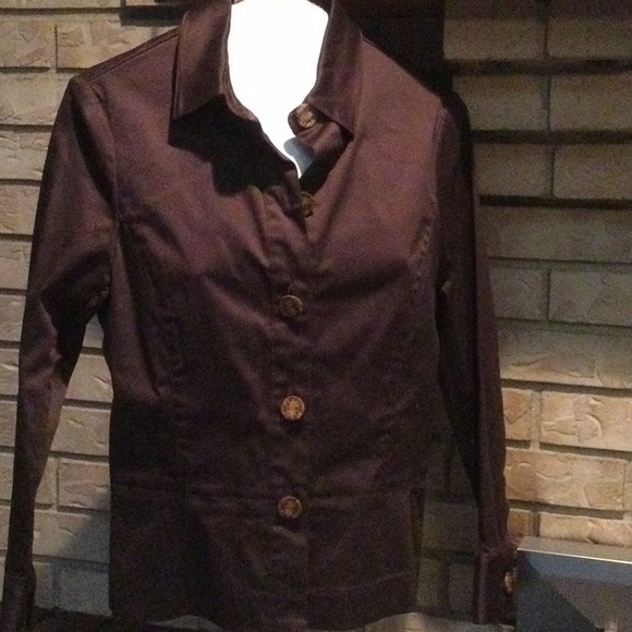 NWOT Long sleeve shirt Jacket blazer - Picture 1 of 11